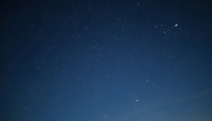 clear night sky with countless shining stars and milky way landscape