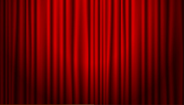 Red Curtain background