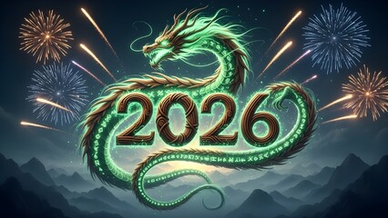 The scene is cozy and joyful, set indoors with a large window showing a snowy night and glowing string lights.