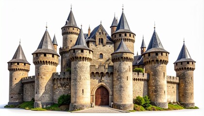 Fototapeta premium castle in the city of segovia spain