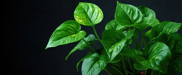 The leafy green plant grows strong with routine love and plenty of water.