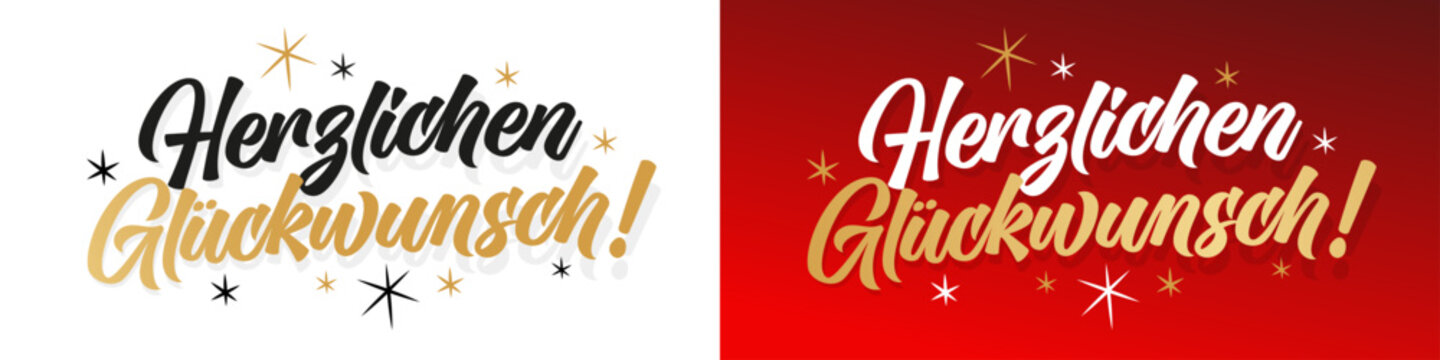 Herzlichen Gl&uuml;ckwunsch