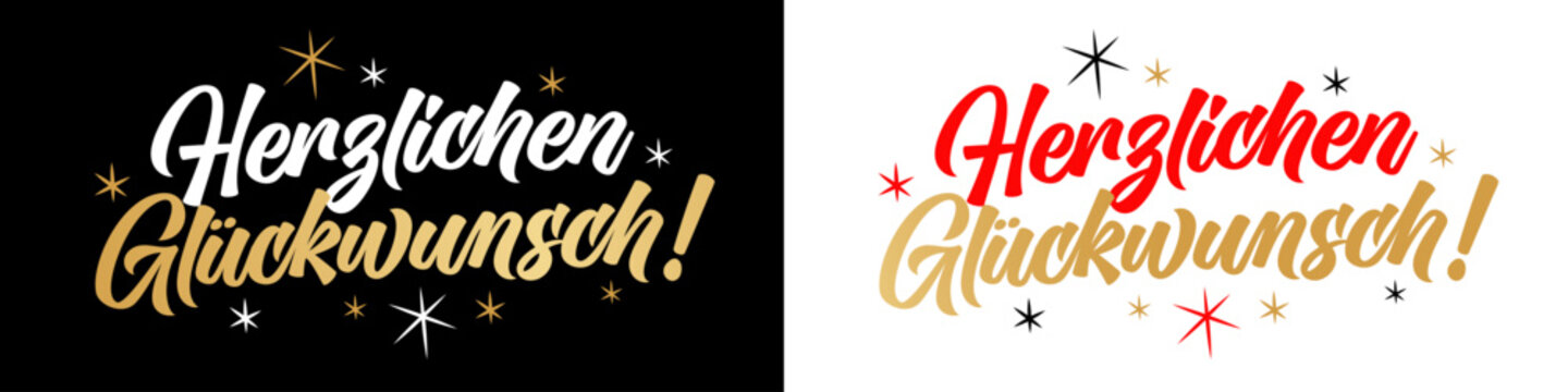 Herzlichen Gl&uuml;ckwunsch