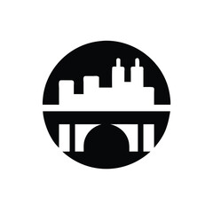 Cityscape Silhouette - Modern Architecture Icon
