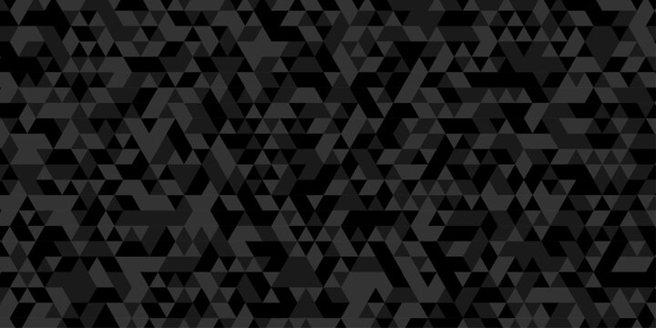 Geometric seamless Polygon mosaic triangle Background. Abstract digital grid light pattern business background.