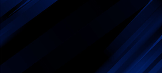 Banner background blue and black ,blue gradient.slash shape.vector.