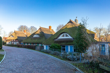 Neue Stra&szlig;e in Wustrow.