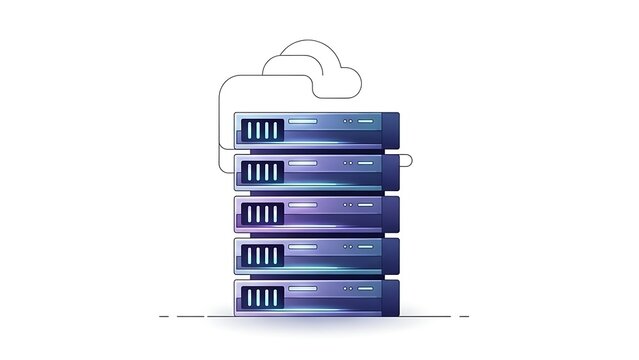 database server and data storage - Powered by Adobe