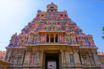 Sri Ranganatha Swamy temple is located in Srirangam, Tiruchirapalli, Tamil Nadu, South India. This Hindu temple dedicated to Ranganatha (a form of Vishnu) & his consort Ranganayaki (a form of Lakshmi.