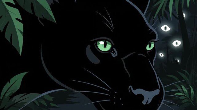 EYES OF THE JUNGLE Watch The Shadow Panther Hunt