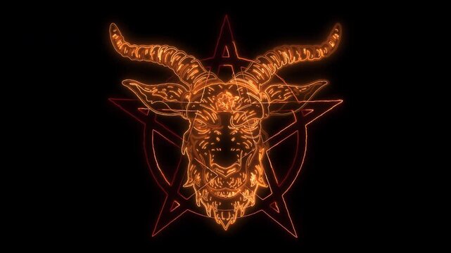 Glowing magical symbols and ancient runes forming a mysterious energy pattern in a dark cinematic atmosphere. Ideal for fantasy films, witchcraft themes, spell effects, occult visuals, mystical ritual