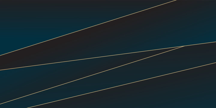 Modern abstract dark blue 3D background. Triangle lines on bright colored geometric design. Cool paper cut background vector illustration. Vector eps10