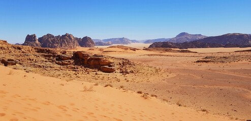Désert au Wadi Rum- Jordanie © Alain Crépin