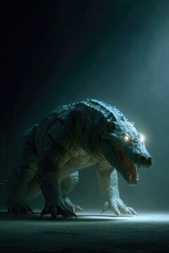 Ammit (Ancient Egypt) - a terrifying soul-devouring creature, a hybrid of crocodile, lion, and hippopotamus