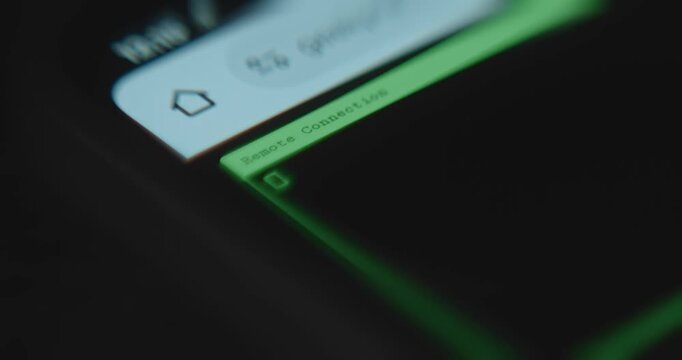 Initiation of Remote Connection, hacking concept