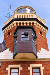 Close Lighthouse And Pilot Office