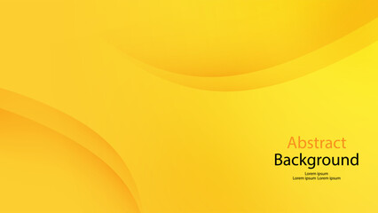 Yellow color background abstract art vector