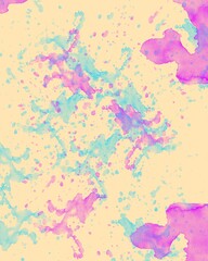 Obraz premium abstract colorful watercolor background