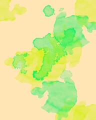 Obraz premium Watercolor splash texture