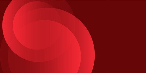 Red abstract background. Dynamic shapes composition. Eps10 vector
