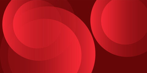 Red abstract background. Dynamic shapes composition. Eps10 vector