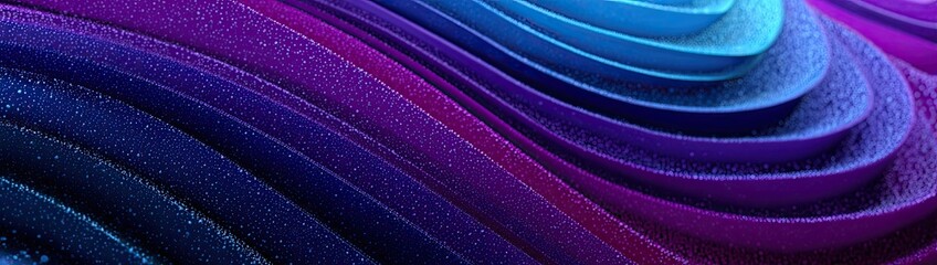 Vibrant purple and blue swirling fabric texture background