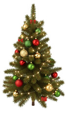 Fototapeta premium Christmas Tree PNG Transparent Background