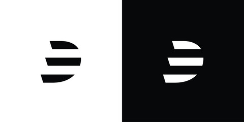 The D ladder logo design is modern and unique