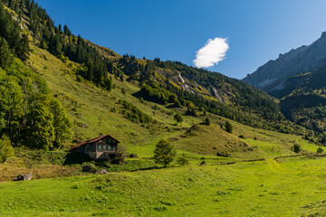 Serene Mountain Retreat in Austrias Great Walser Valley with Charming Alpine Chalet
