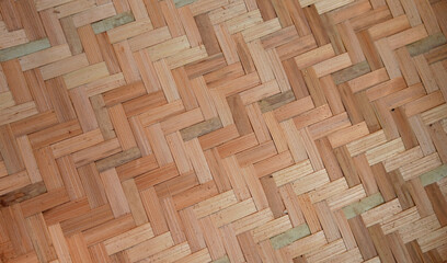 Close up view of Bamboo Mat