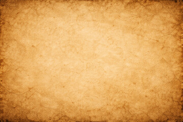 Old vintage yellow parchment paper texture background