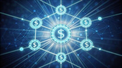 Interconnected Finance Nodes Representing Metaphorical Standard Concepts