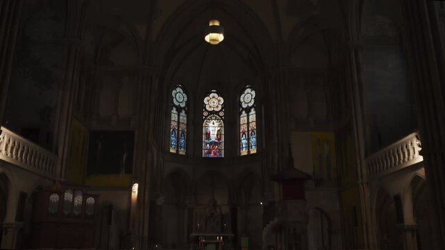 St. Peter Church is an Evangelical Lutheran parish church Cathedral Alte Peterskirche Leipzig Saxony Germany Europe