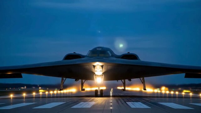 B2 BOMBER STEALTH AIRCRAFT