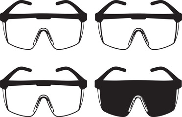 Set Of Sunglasses Vector, Sunglasses Vector