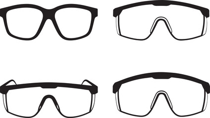 Set Of Sunglasses Vector, Sunglasses Vector