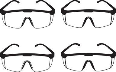 Set Of Sunglasses Vector, Sunglasses Vector