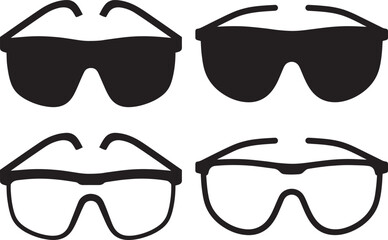 Set Of Sunglasses Vector, Sunglasses Vector