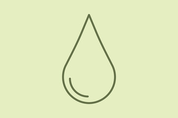 Blood Drop icon. Suitable for medical projects. Line icon, perfect for UI, mobile apps, websites, presentations, and infographics. Fully editable and optimized for digital and print use