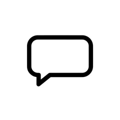 Naklejka premium Empty speech bubble