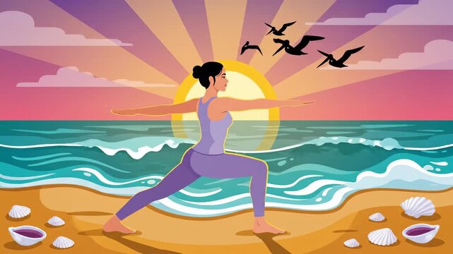 The Ultimate Beach Yoga Practice For Relaxation