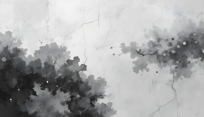 Abstract background combining white paper texture, gray watercolor effects, marble patterns, and old grunge cement textures