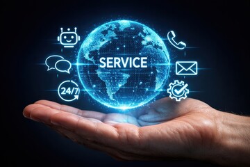 Customer Service Solutions with Digital Global Support Platform, Business Technology and 24/7 Connectivity