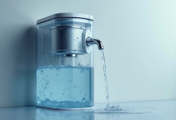 Crystal Clear Water Filtration System Water Source Purification Drinking Innovation Portable Device