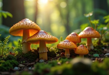 Mushroom Foraging Guide for Identifying Edible Varieties in Enchanted Forests