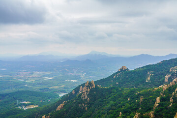 Fototapeta premium Layer upon layer of mountain scenery