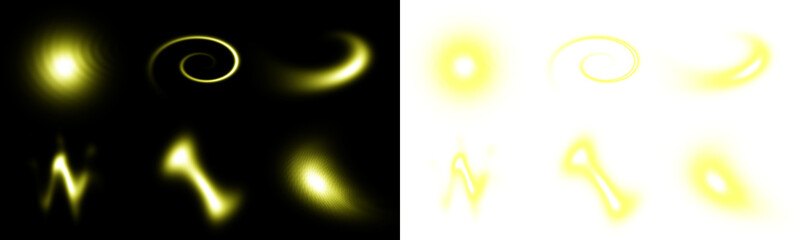 Abstract green background featuring a glowing neon sign with bright energy flares and a motion design loop of cosmic light stars