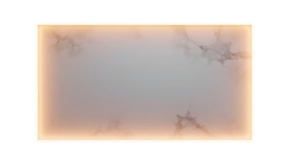 Soft gray marble texture with warm beige glowing edges