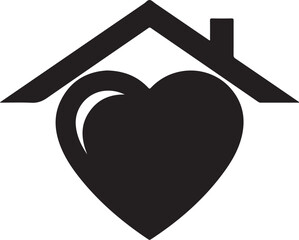 50 Home Love Heart House Icon Set Bundle