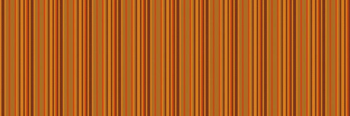 Obraz premium Cffect textile stripe background, packaging texture pattern vector. Bkill vertical fabric seamless lines in orange and red colors.